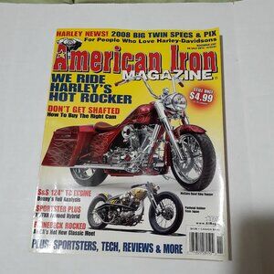 American Iron Magazine We Ride Harley's Hot Rocker November 2007